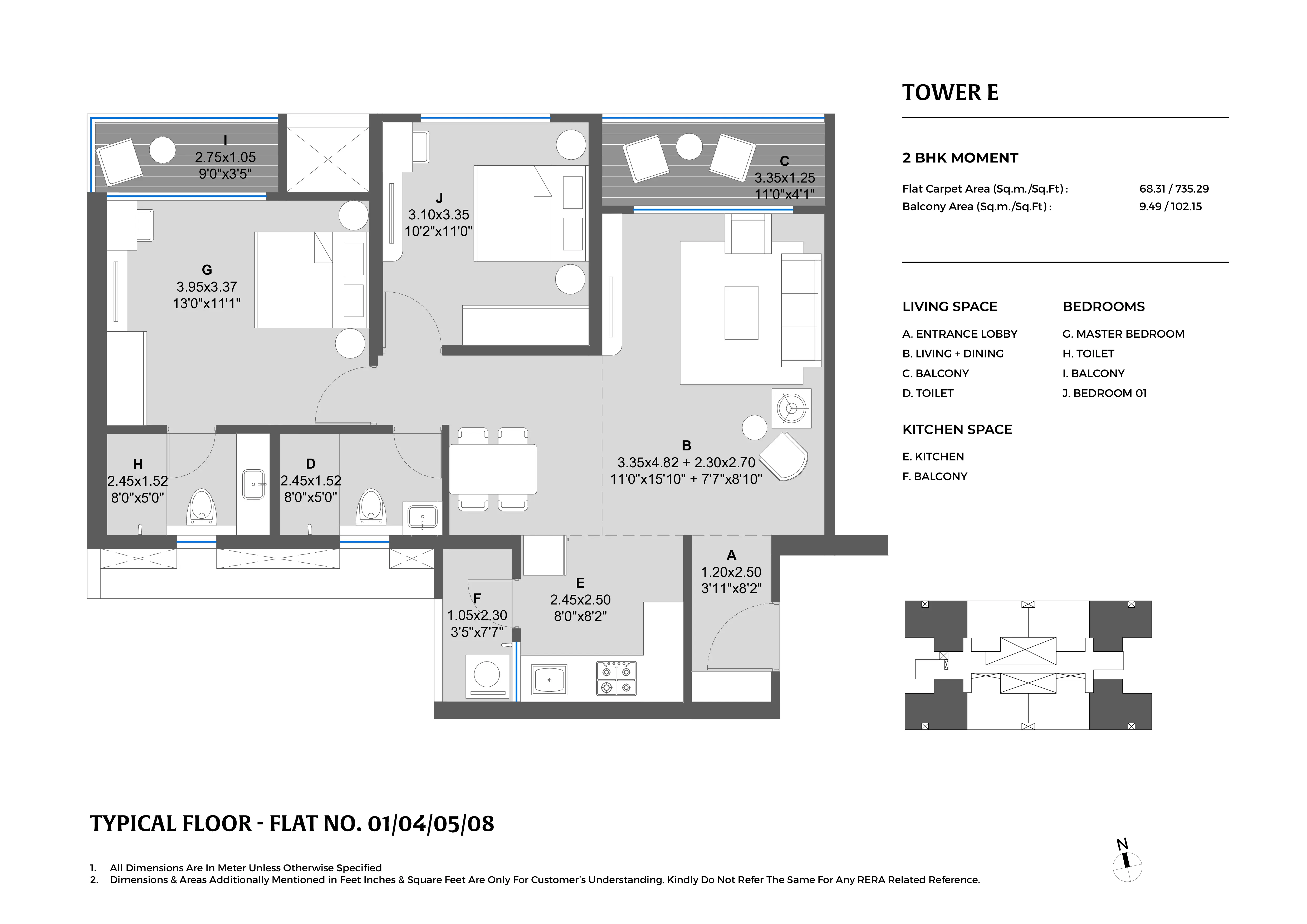 2 BHK Moment